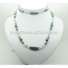 Mode Hematite Rainbow Tube Wrap